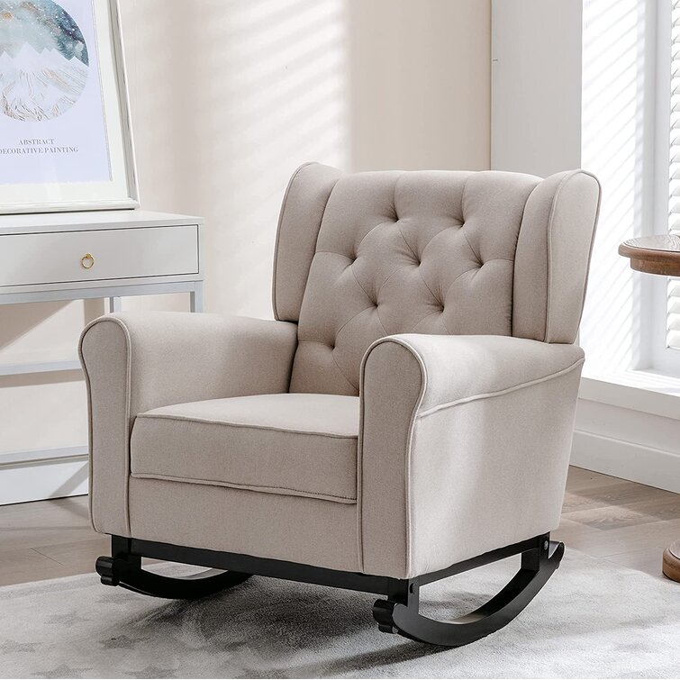 Wayfair grey rocking discount chair